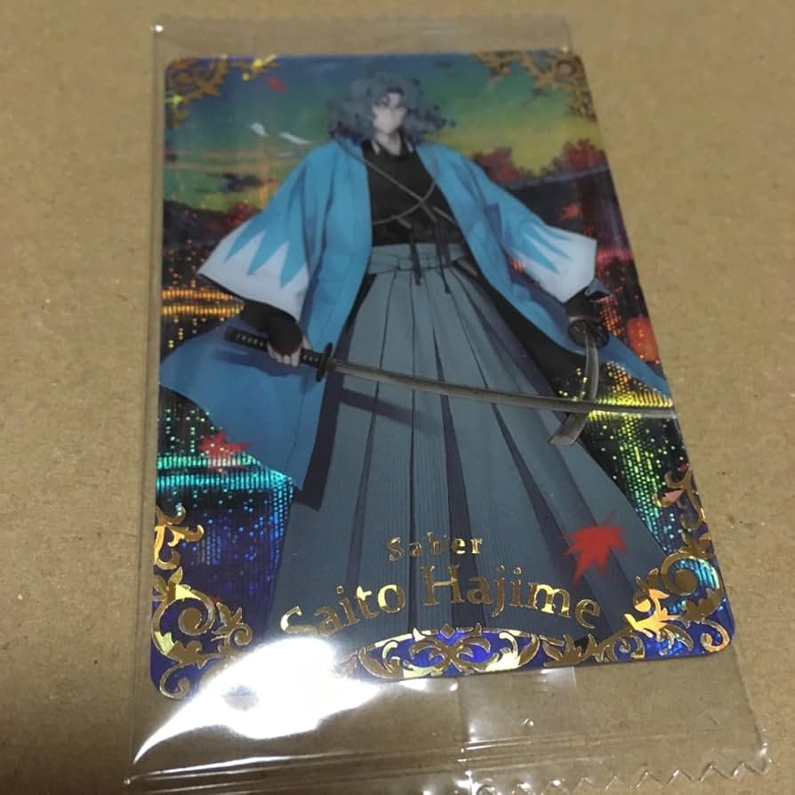 FGO ウエハース特別弾　斎藤一 Amazon.co.jp: 【ST 18.セイバー/斎藤一】 Fate/Grand Order